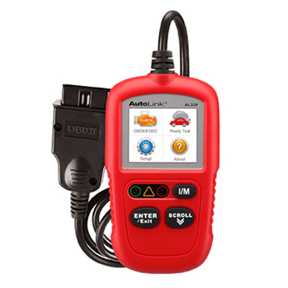 Autel AL329 OBD2 Code Reader Diagnostic Tool with Emission Status